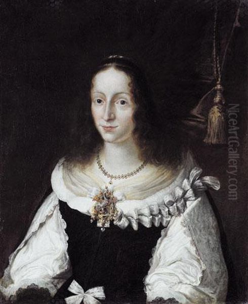 Ritratto Di Nobildonna (lady Theresia ?) Oil Painting by Sir Anthony Van Dyck