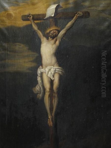 The Crucifixion Oil Painting by Sir Anthony Van Dyck