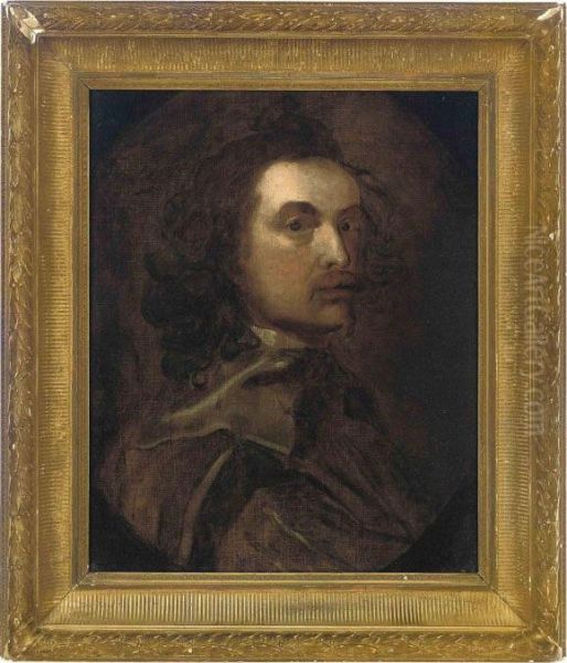 Dyck Self-portrait Of The Artist Oil Painting by Sir Anthony Van Dyck