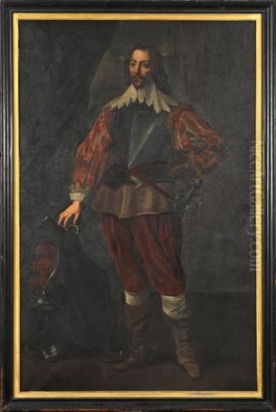 Portrait Of John Chaworth Oil Painting by Sir Anthony Van Dyck