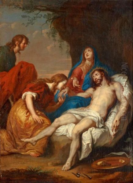 The Lamentation Oil Painting by Sir Anthony Van Dyck