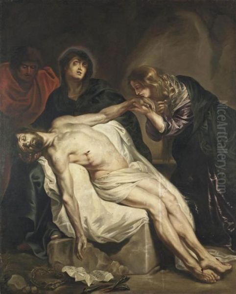 The Lamentation Oil Painting by Sir Anthony Van Dyck