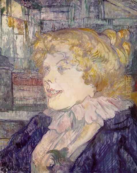 The English Girl From The Star At Le Havre Oil Painting by Henri De Toulouse-Lautrec