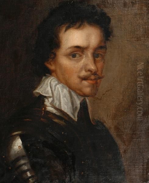 Portrait Of Thomas Wentworth Oil Painting by Sir Anthony Van Dyck