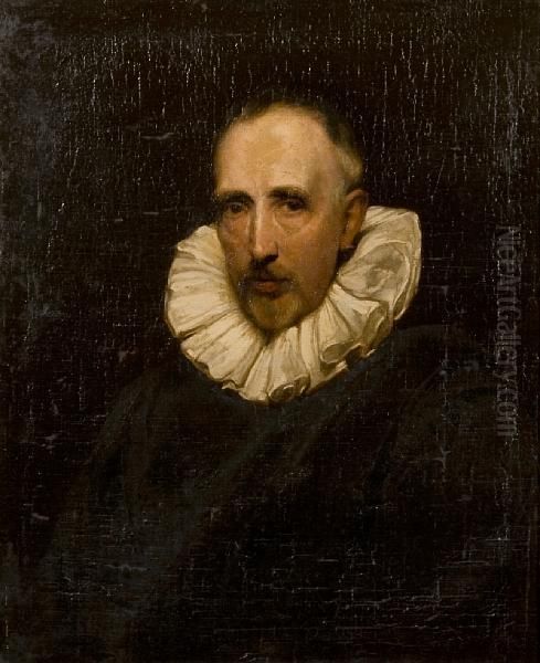 Portrait Of Cornelius Van Der Geest Oil Painting by Sir Anthony Van Dyck