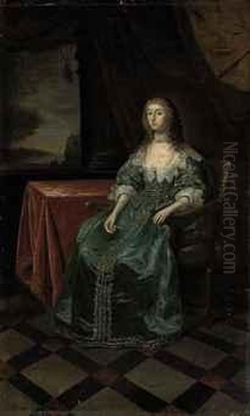 Portrait Of A Lady Oil Painting by Sir Anthony Van Dyck