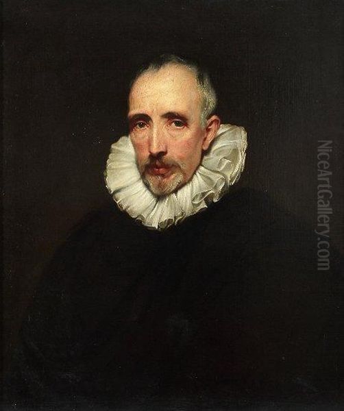 Portrait Of Cornelius Van Der Geest Oil Painting by Sir Anthony Van Dyck