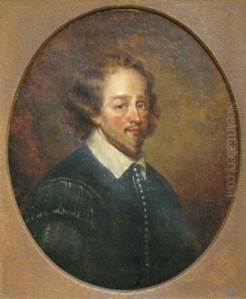 Portrait Of A Gentleman Oil Painting by Sir Anthony Van Dyck