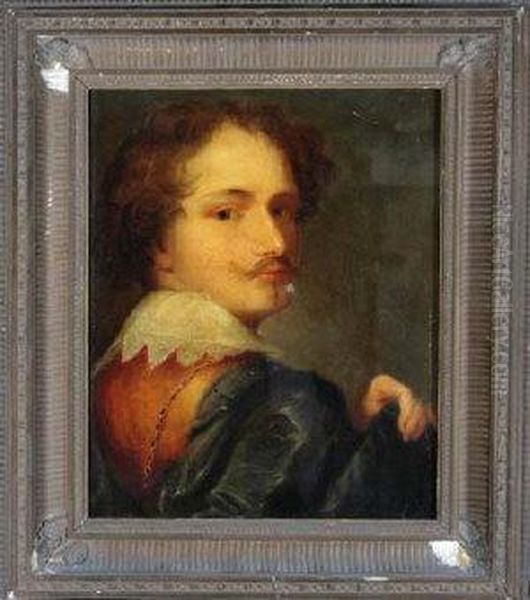 Portrait Of The Artist Oil Painting by Sir Anthony Van Dyck