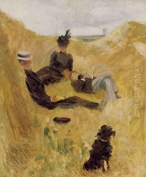 Party in the Country Oil Painting by Henri De Toulouse-Lautrec