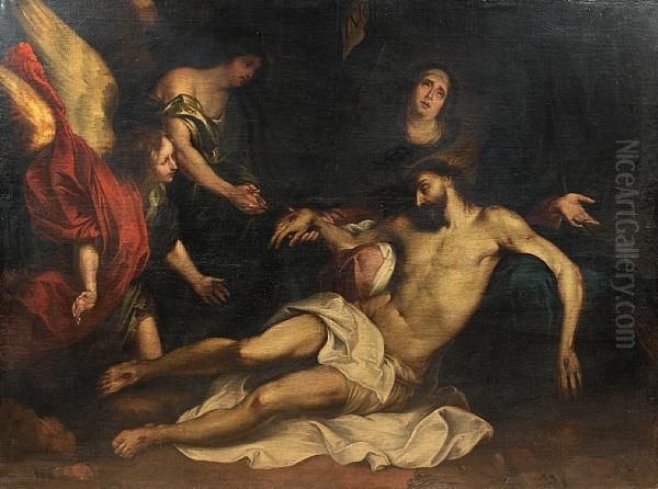 The Deposition Oil Painting by Sir Anthony Van Dyck