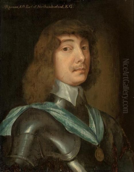 Portrait Of Algernon Percy, 10th Earl Of Northumberland(1602-1668) Oil Painting by Sir Anthony Van Dyck