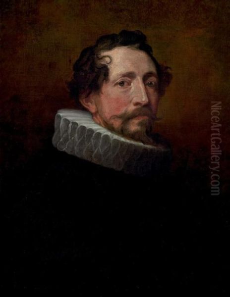 Portrait Of A Gentleman Oil Painting by Sir Anthony Van Dyck