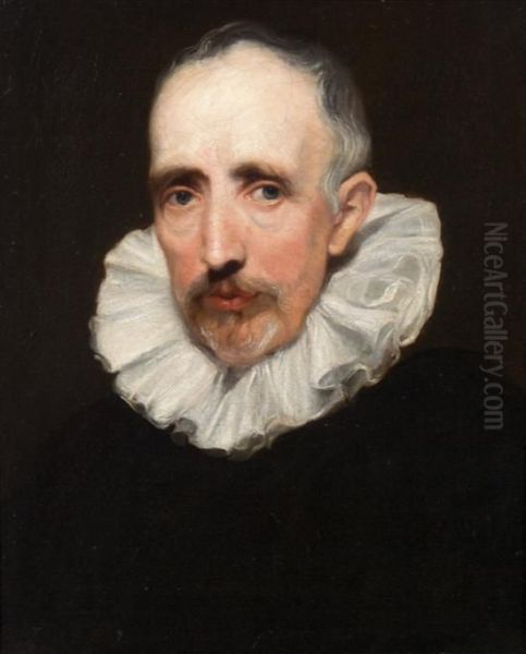 Portrait Of A Man Oil Painting by Sir Anthony Van Dyck