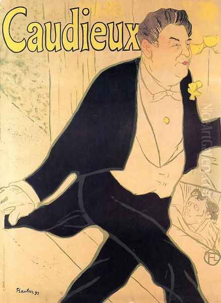 Caudieux Oil Painting by Henri De Toulouse-Lautrec