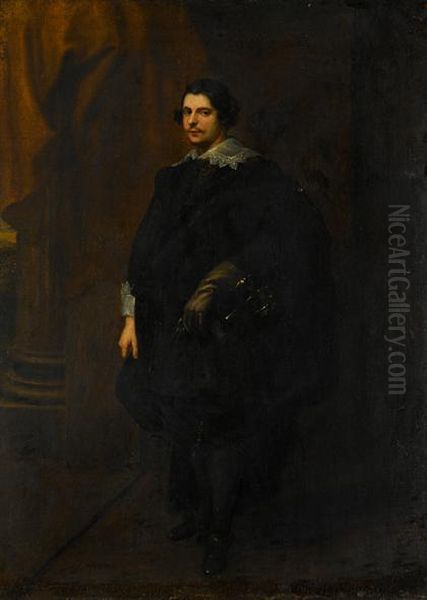 Portrait Of A Gentleman Oil Painting by Sir Anthony Van Dyck