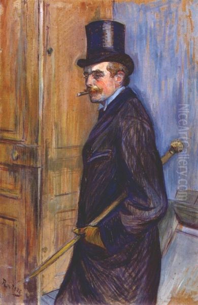 Louis Pascal I Oil Painting by Henri De Toulouse-Lautrec