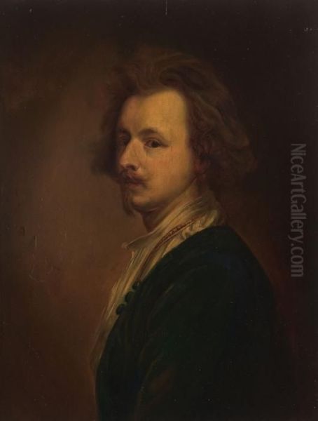 Self Portrait Oil Painting by Sir Anthony Van Dyck