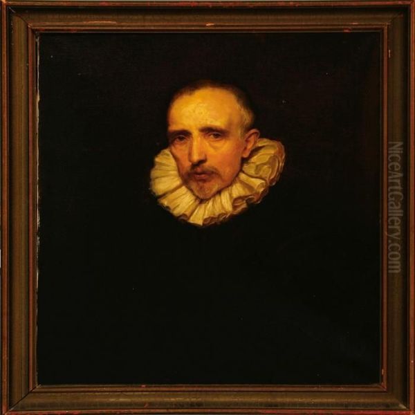 Portrait Of Cornelis Van Der Geest Oil Painting by Sir Anthony Van Dyck