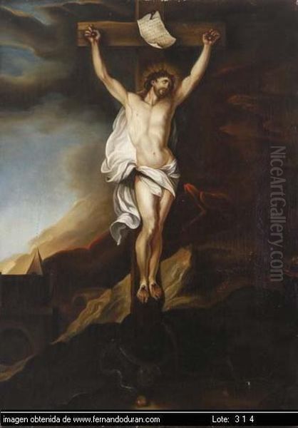 Cristo En La Cruz Oil Painting by Sir Anthony Van Dyck