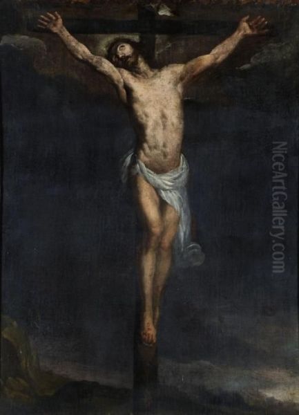 Crocifissione Oil Painting by Sir Anthony Van Dyck