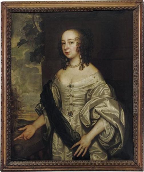 Portrait Of A Lady Oil Painting by Sir Anthony Van Dyck