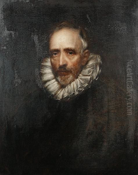 Portrait Of Cornelis Van Der Geest Oil Painting by Sir Anthony Van Dyck