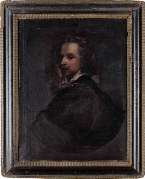 Sjalvportratt Oil Painting by Sir Anthony Van Dyck