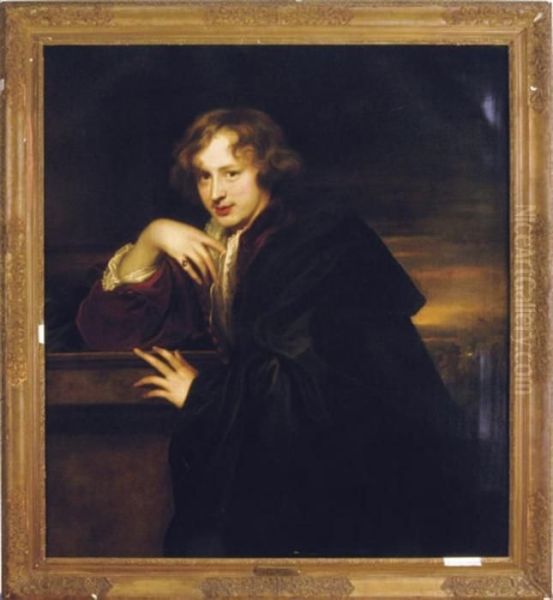 Self-portrait Of The Artist Oil Painting by Sir Anthony Van Dyck