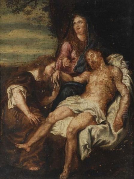 Deposizione Oil Painting by Sir Anthony Van Dyck