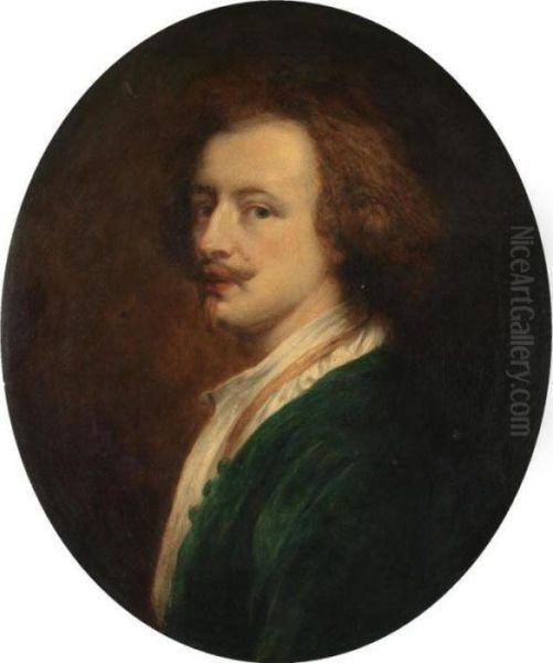 Self Portrait Oil Painting by Sir Anthony Van Dyck