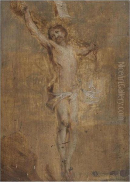 The Crucifixion Oil Painting by Sir Anthony Van Dyck