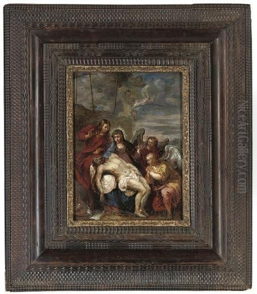 The Lamentation Oil Painting by Sir Anthony Van Dyck