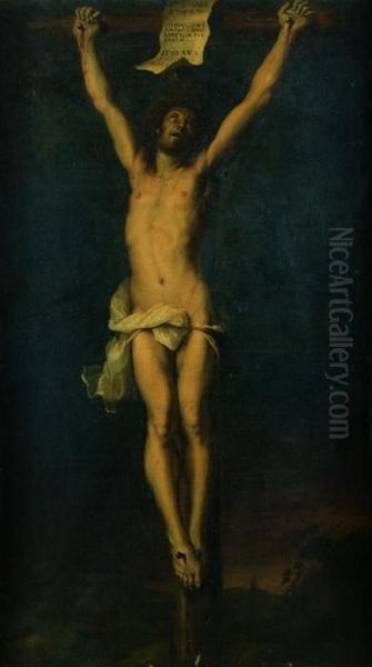 La Crucifixion Oil Painting by Sir Anthony Van Dyck