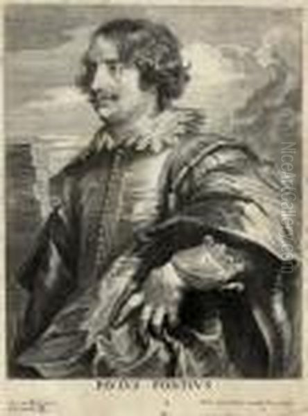 Paul Pontius, Garard Seghers Oil Painting by Sir Anthony Van Dyck