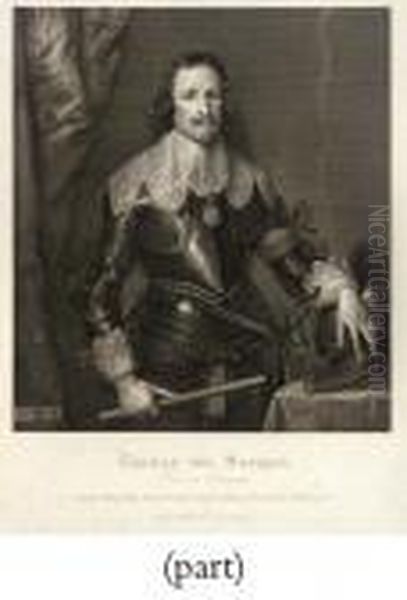 FranaÂ§ois-thomas Von Savoyen, Prinz Von Carignan Oil Painting by Sir Anthony Van Dyck