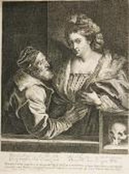 Etching And Engraving Oil Painting by Sir Anthony Van Dyck