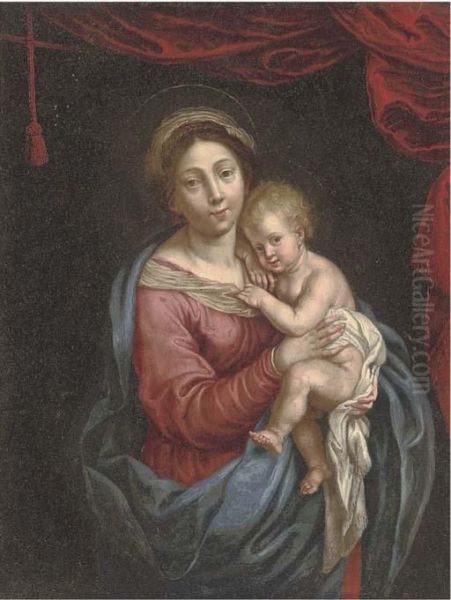 The Virgin And Child Oil Painting by Sir Anthony Van Dyck