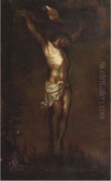 The Crucifixion Oil Painting by Sir Anthony Van Dyck