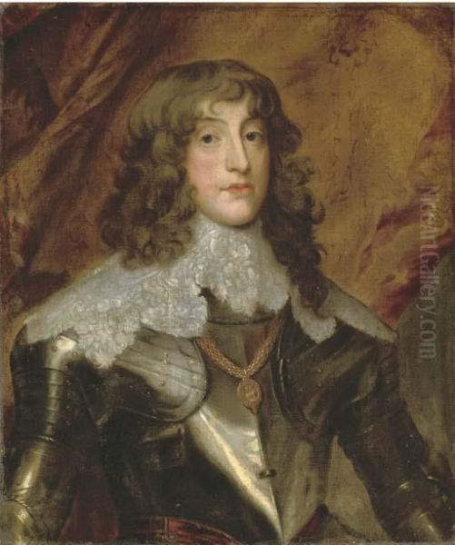 Portrait Of A Gentleman Oil Painting by Sir Anthony Van Dyck