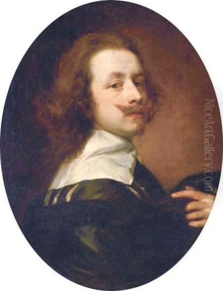 Portrait Of The Artist Oil Painting by Sir Anthony Van Dyck