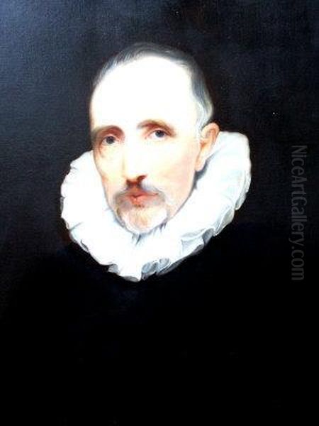 Portrait Of Cornelius Van Geest Oil Painting by Sir Anthony Van Dyck