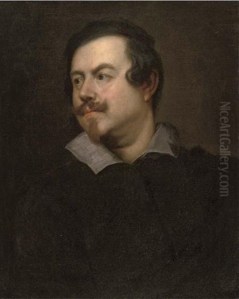 Portrait Of A Man Oil Painting by Sir Anthony Van Dyck