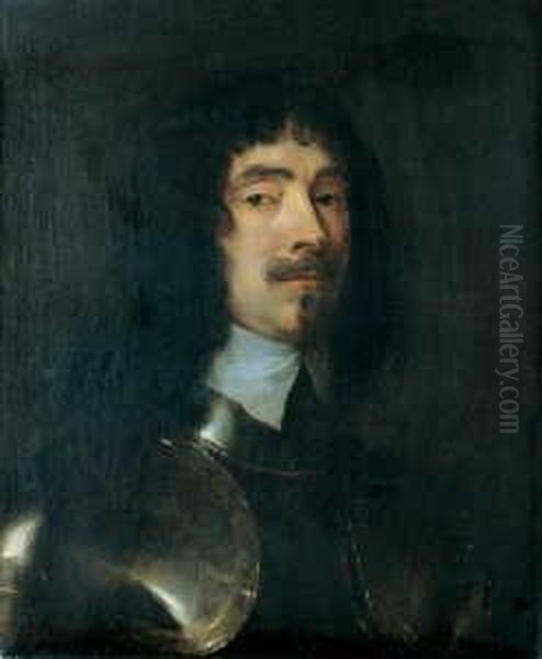 Bildnis Des Sir William Killigrew. Oil Painting by Sir Anthony Van Dyck