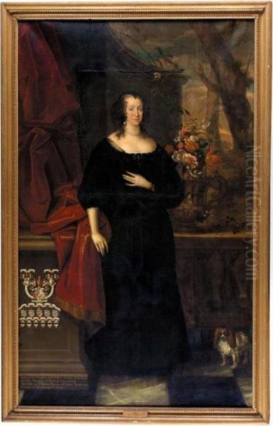 Portrait Of Ann Cockayne, Lady Fermor Oil Painting by Sir Anthony Van Dyck