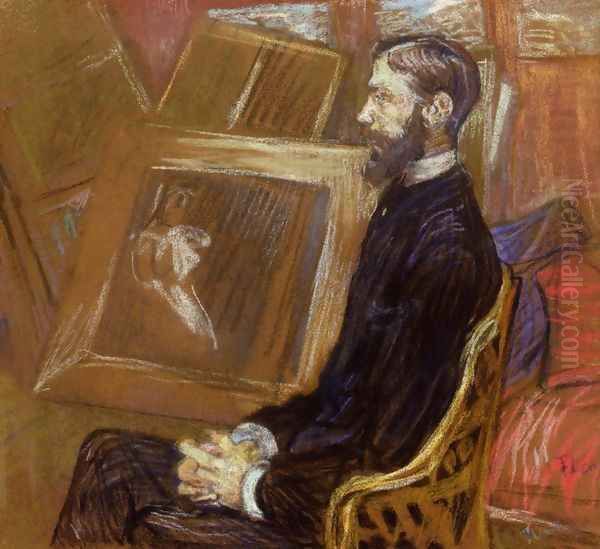 Portrait of Georges-Henri Manuel Oil Painting by Henri De Toulouse-Lautrec