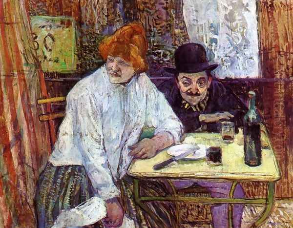 The Last Crunbs Oil Painting by Henri De Toulouse-Lautrec