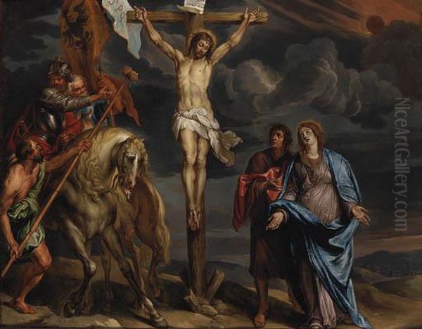 The Crucixion Oil Painting by Sir Anthony Van Dyck