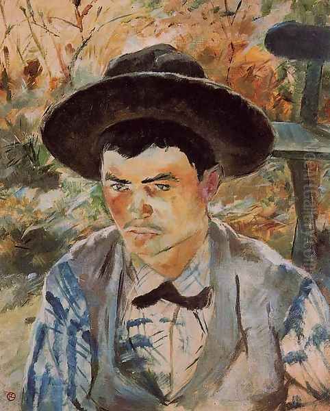 The Young Routy in Celeyran Oil Painting by Henri De Toulouse-Lautrec