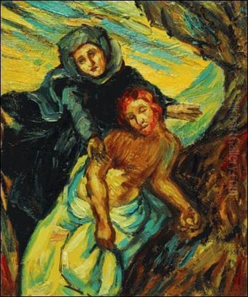 Pieta Oil Painting by Vincent Van Gogh